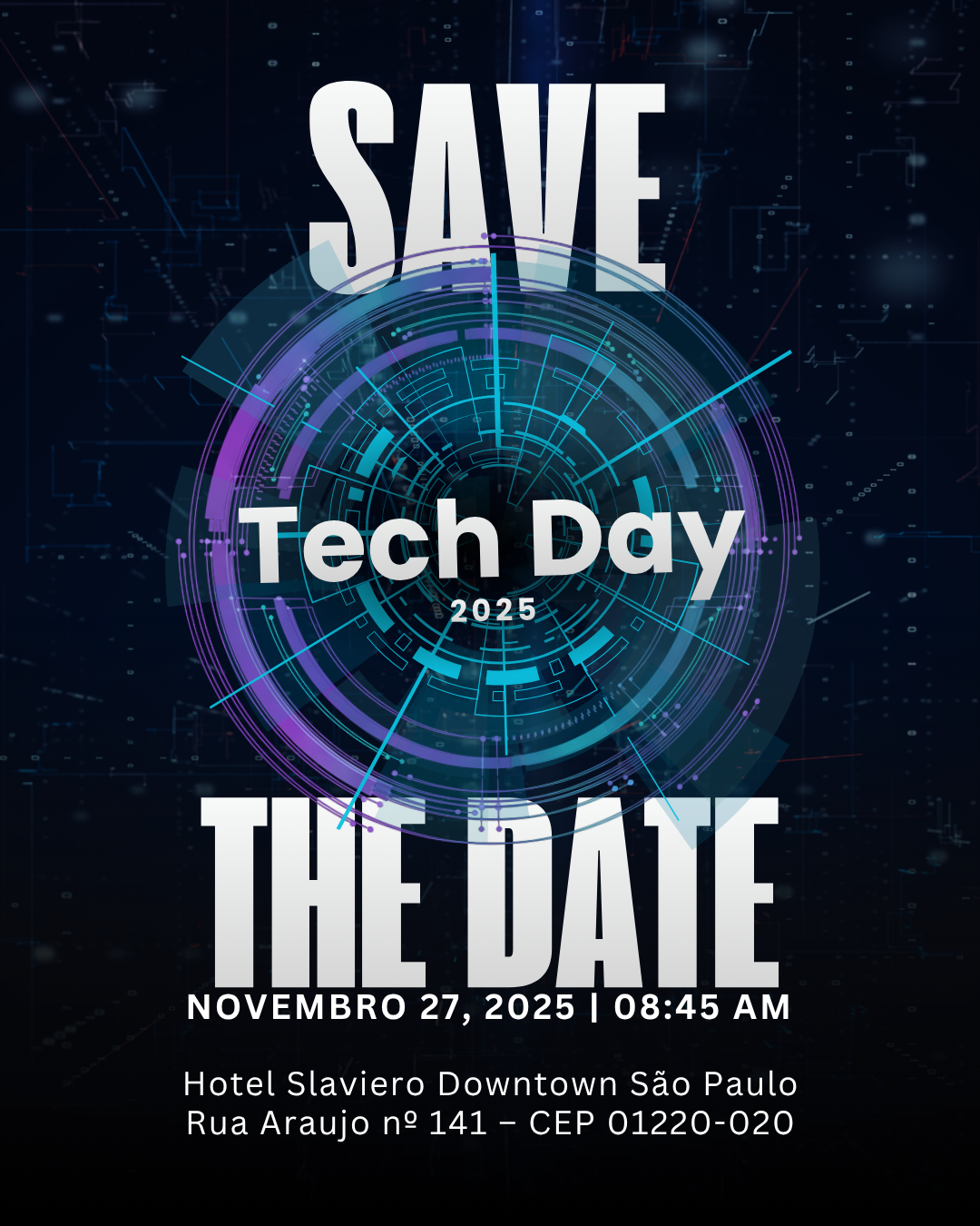 Tech Day — Save the Date